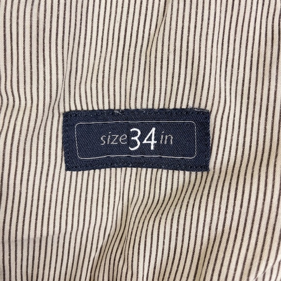 Zegna Sport Men's Casual Beige Pants Trousers - Waist Size 34 - Picture 11 of 13